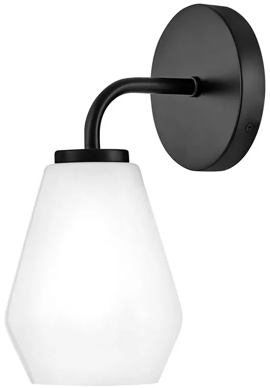 LARK GIO Medium Single Light Vanity Black