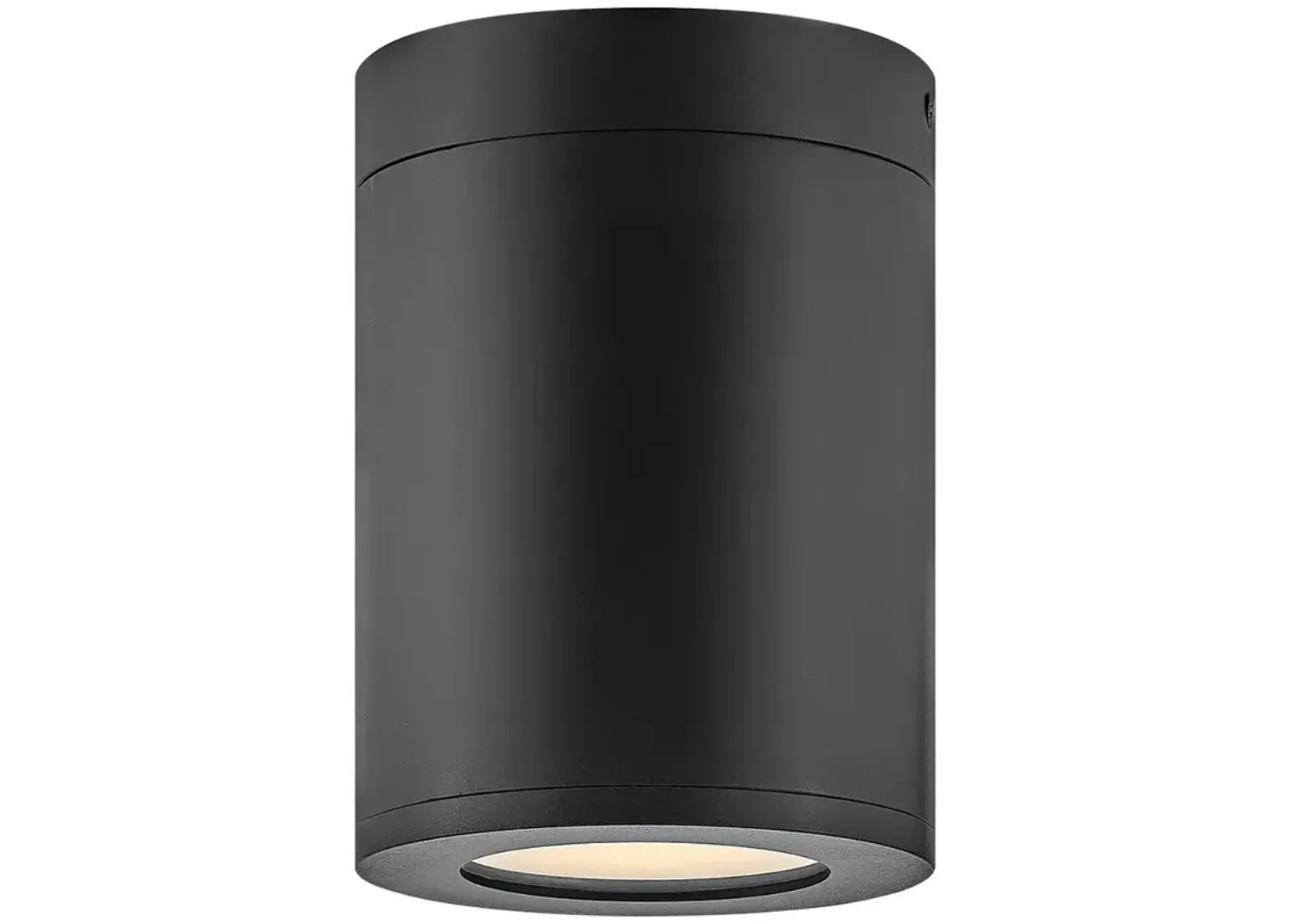 Silo 5" Wide Black Cylindrical LED Outdoor Ceiling Light