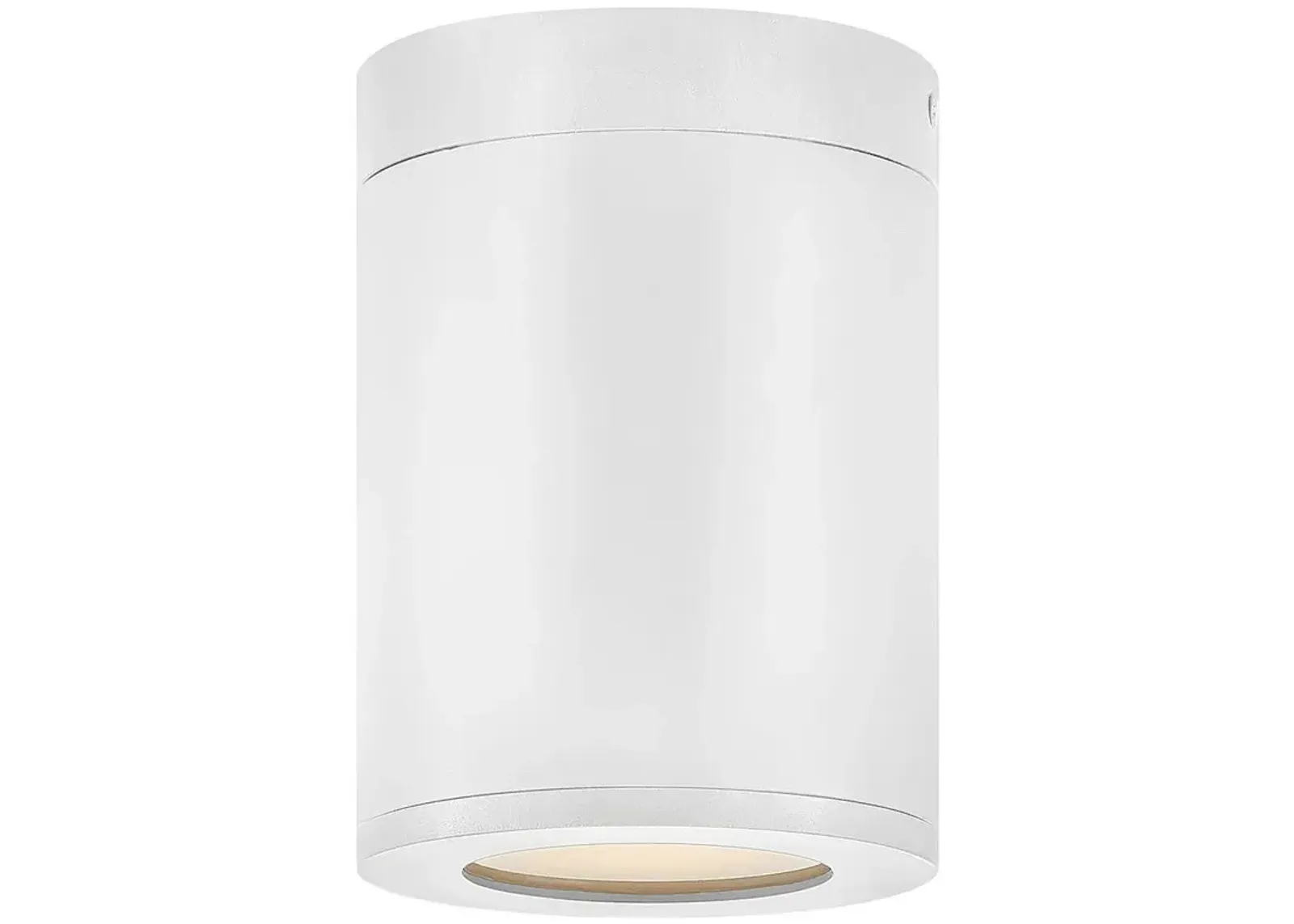 Silo 5"W Satin White Cylindrical LED Outdoor Ceiling Light