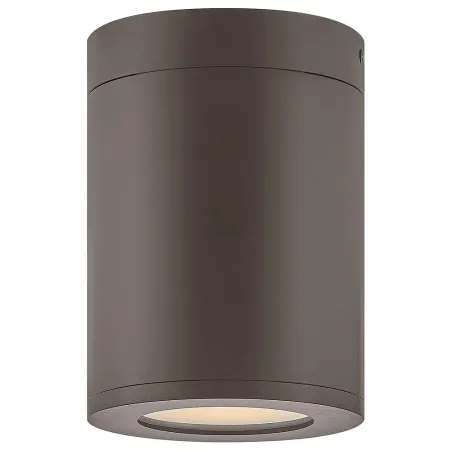 Hinkley Silo 5" Wide Architectural Bronze LED Outdoor Ceiling Light