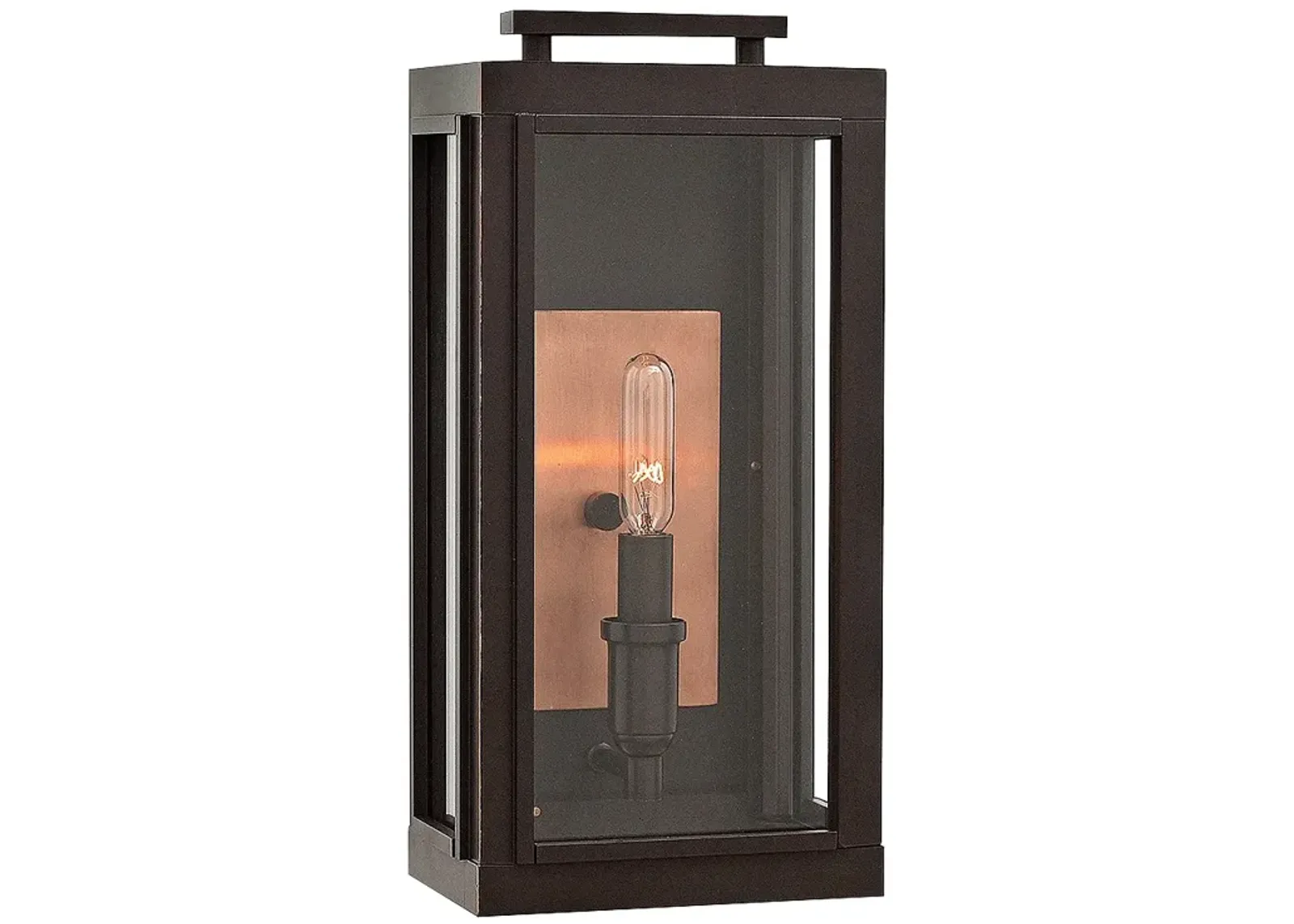 Sutcliffe 14" High Antique Copper Outdoor Wall Light