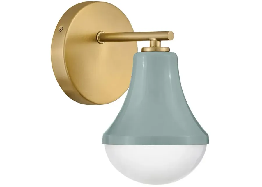 LARK HADDIE Single Light Vanity Seafoam