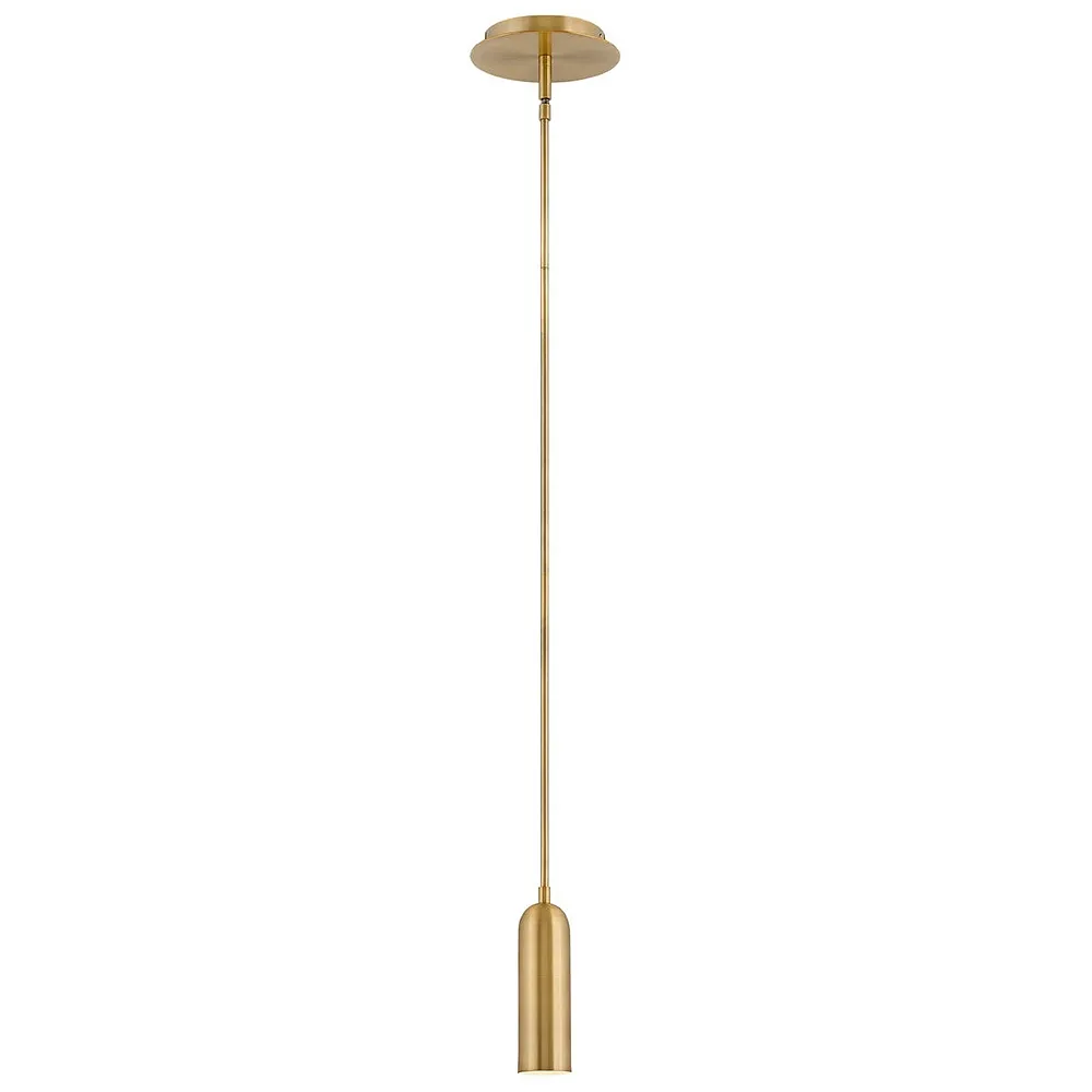 Jax 5" Wide Heritage Brass Mini Pendant by Hinkley Lighting