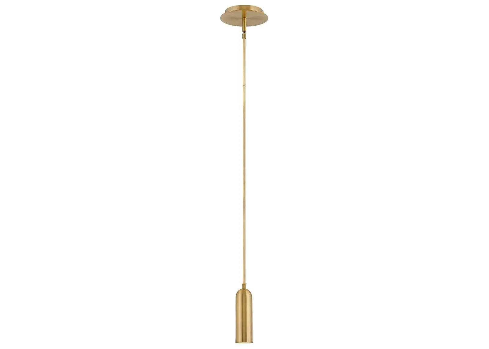 Jax 5" Wide Heritage Brass Mini Pendant by Hinkley Lighting