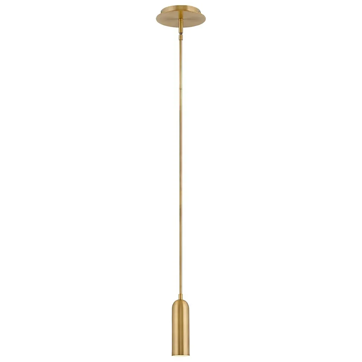 Jax 5" Wide Heritage Brass Mini Pendant by Hinkley Lighting