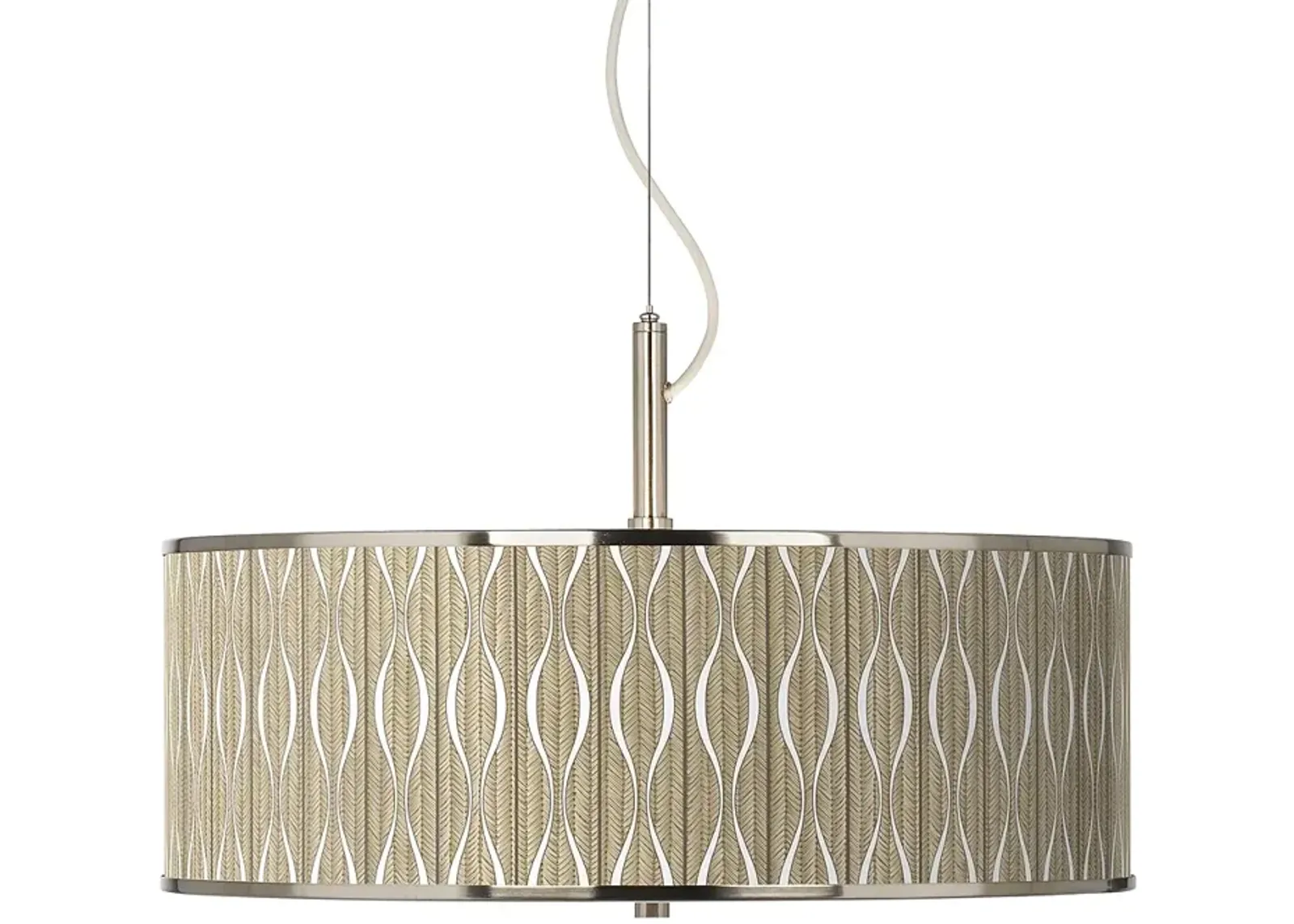 Swell Giclee Glow 20" Wide Modern Pendant Light