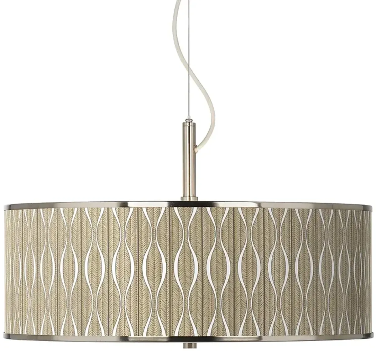 Swell Giclee Glow 20" Wide Modern Pendant Light