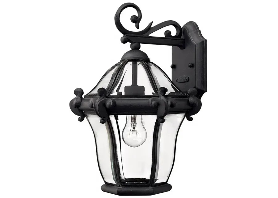 Hinkley San Clemente 14 1/2" High Black Outdoor Wall Light