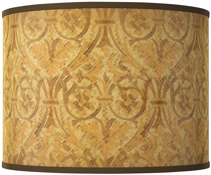 Golden Versailles Giclee Glow Traditional Lamp Shade 13.5x13.5x10 (Spider)