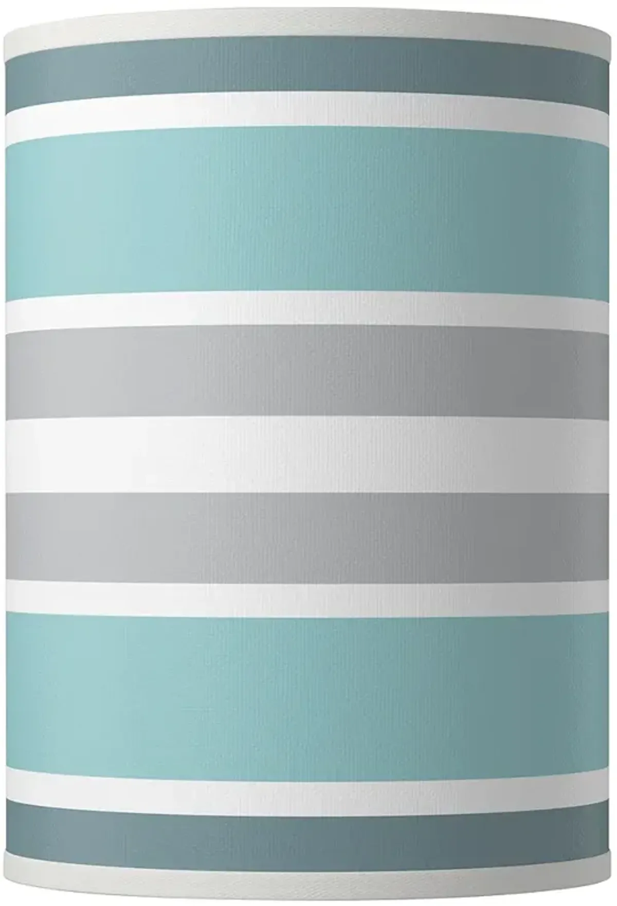 Multi Color Stripes Giclee Round Cylinder Lamp Shade 8x8x11 (Spider)