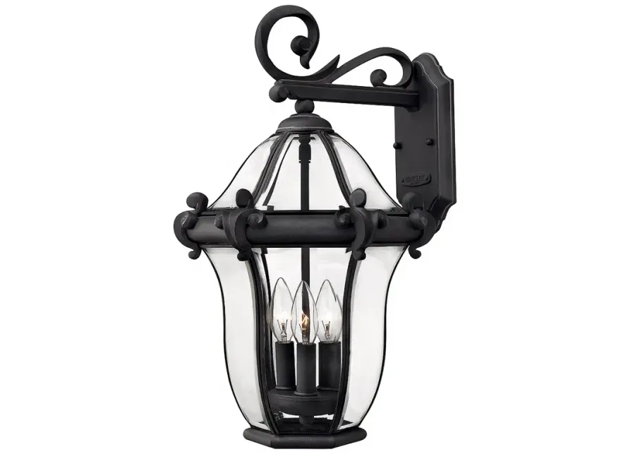 Hinkley San Clemente 21" High Black Outdoor Wall Light