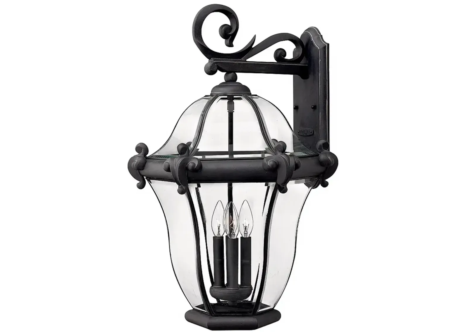 Hinkley San Clemente 25 3/4" High Black Outdoor Wall Light