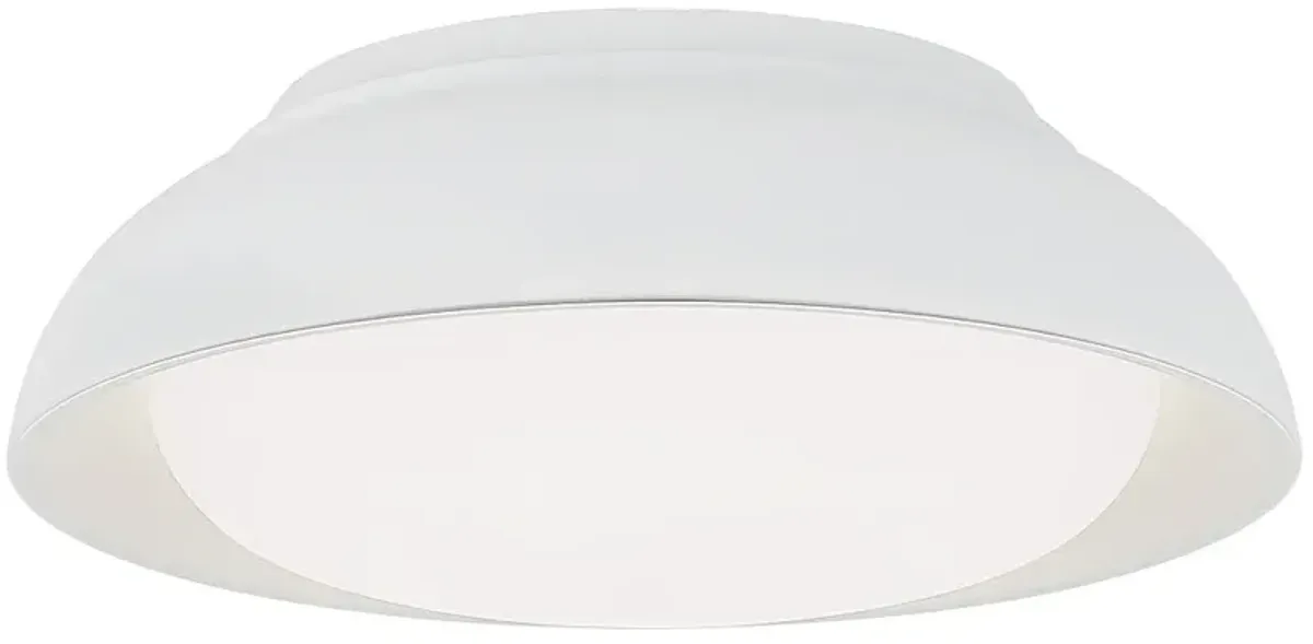 Minka 12" Wide Modern White LED Flush Mount Ceiling Light