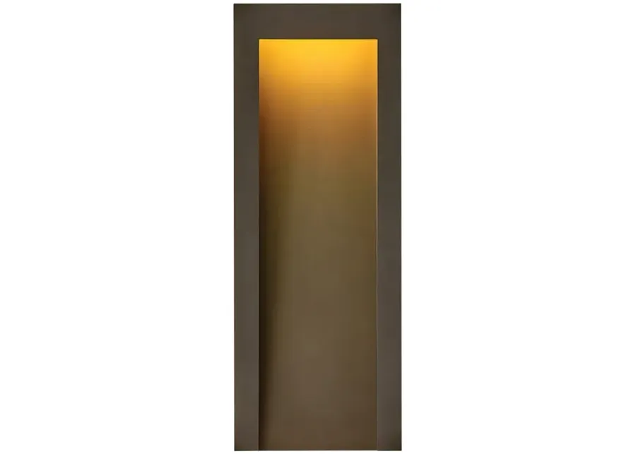 Taper 24"H Textured Oil-Rubbed Bronze LED Outdoor Wall Light