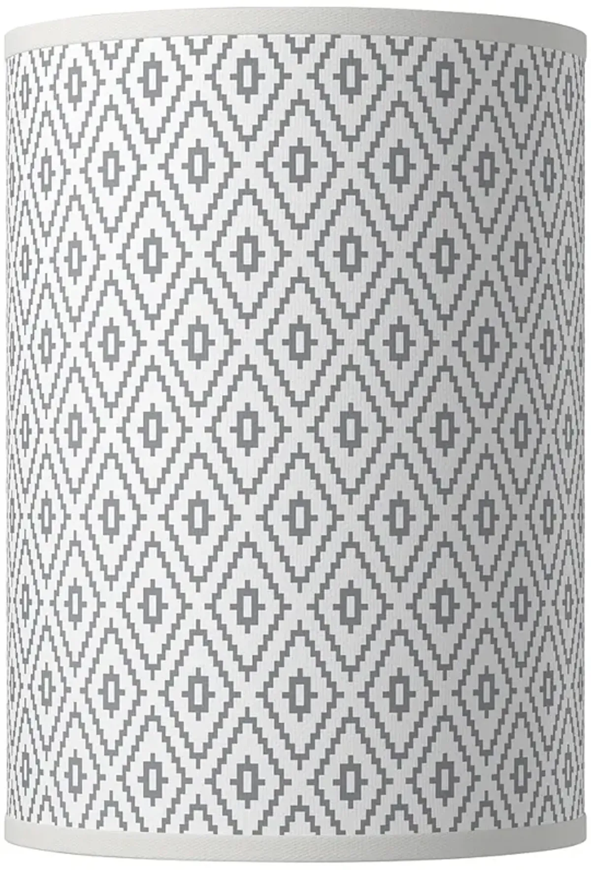 Diamonds Giclee Round Cylinder Lamp Shade 8x8x11 (Spider)