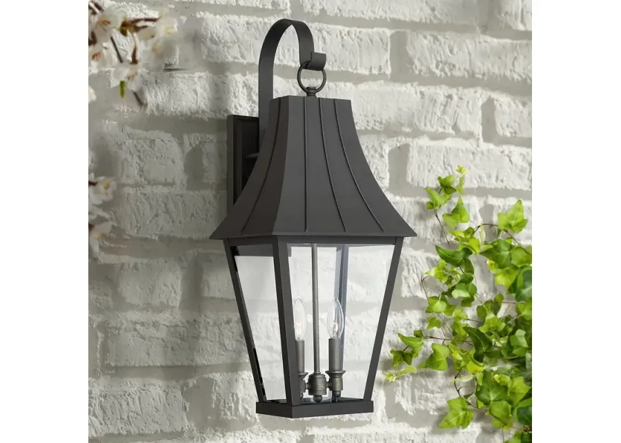 Chateau Grande 24 1/4" High Coal Outdoor Wall Light