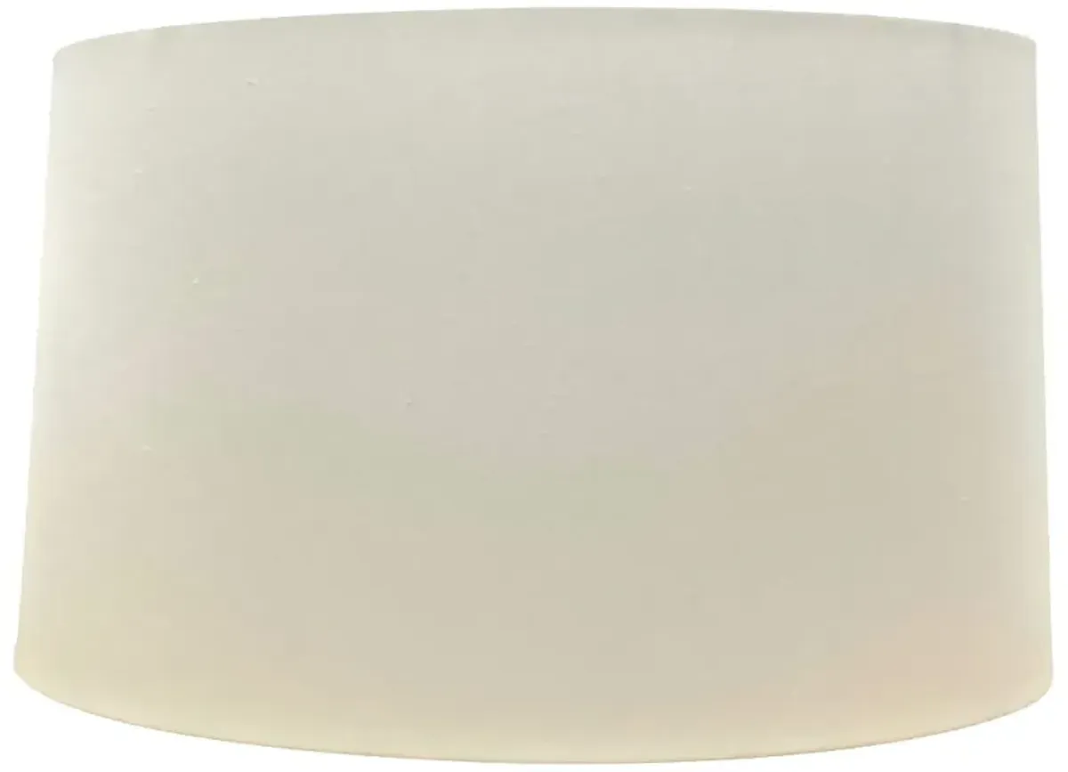 14 x 17 x 11  Cream Homespun Hardback Drum