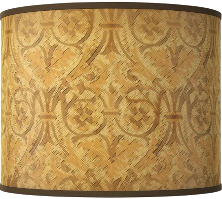 Golden Versailles Giclee Round Drum Lamp Shade 14x14x11 (Spider)