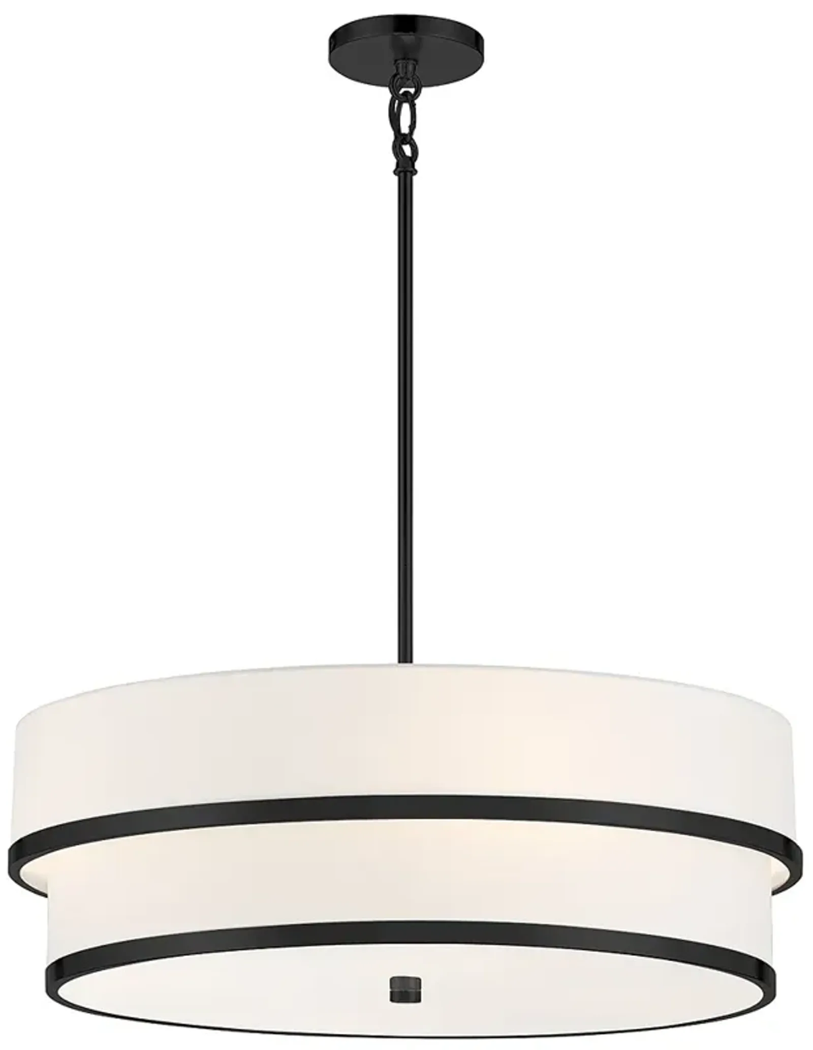 Minka Lavery Cascade 4-Light Coal Black Pendant