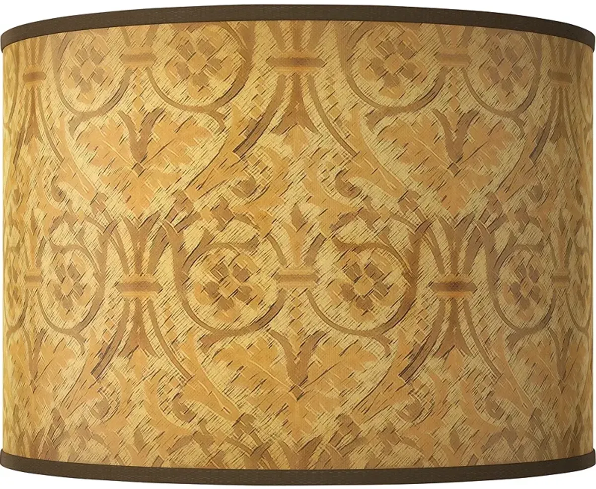 Golden Versailles Giclee Drum Lamp Shade 15.5x15.5x11 (Spider)