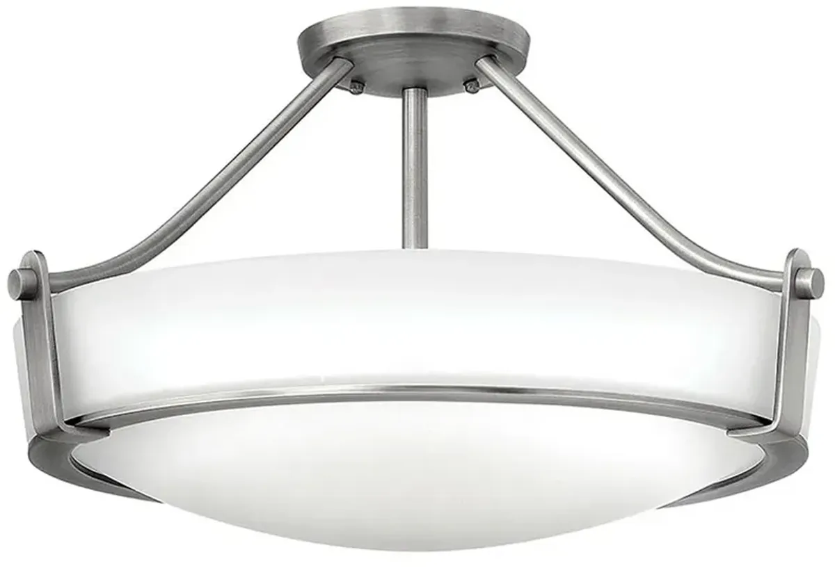 Hathaway 20 3/4"W Nickel Ceiling Light by Hinkley Lighting