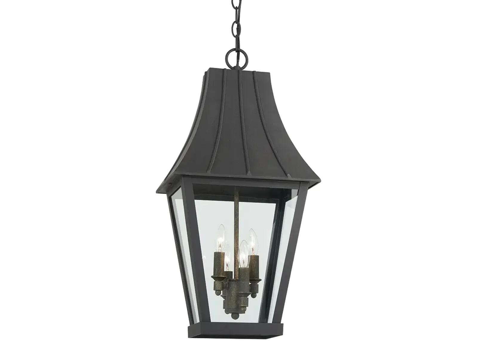 Chateau Grande 25" High Coal Outdoor Hanging Light