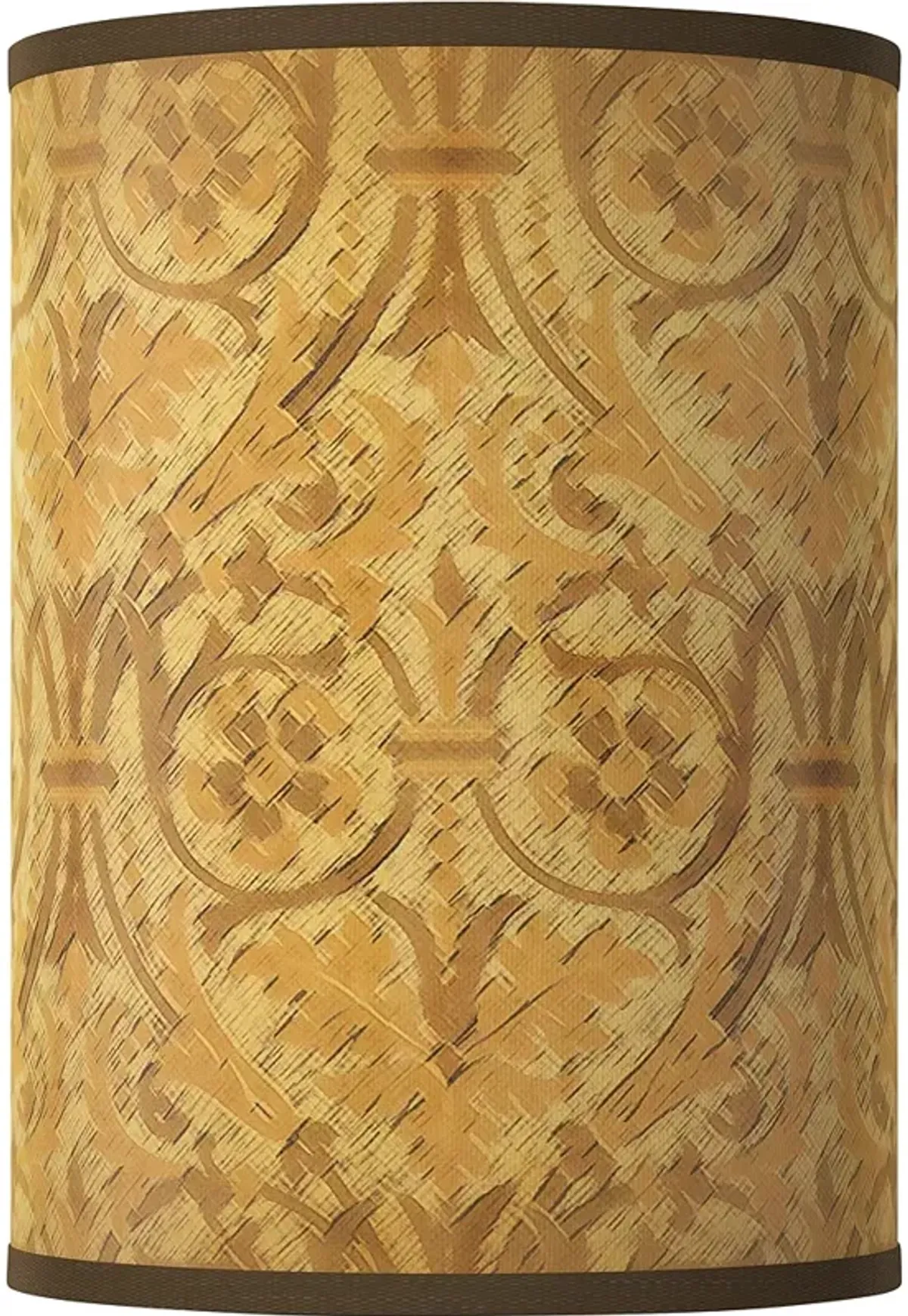 Golden Versailles Giclee Cylinder Lamp Shade 8x8x11 (Spider)