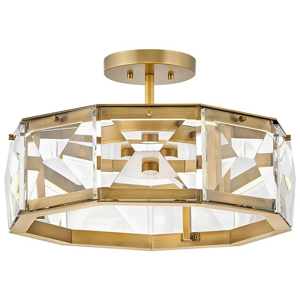 Jolie 19 1/2" Wide Brass Ceiling Light by Hinkley Lighting