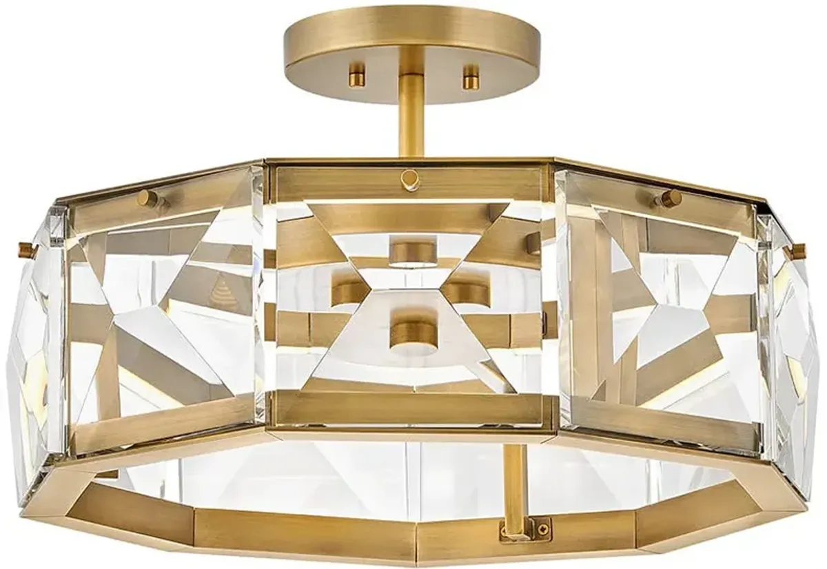 Jolie 19 1/2" Wide Brass Ceiling Light by Hinkley Lighting
