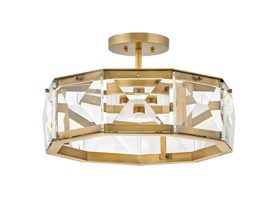 Jolie 19 1/2" Wide Brass Ceiling Light by Hinkley Lighting