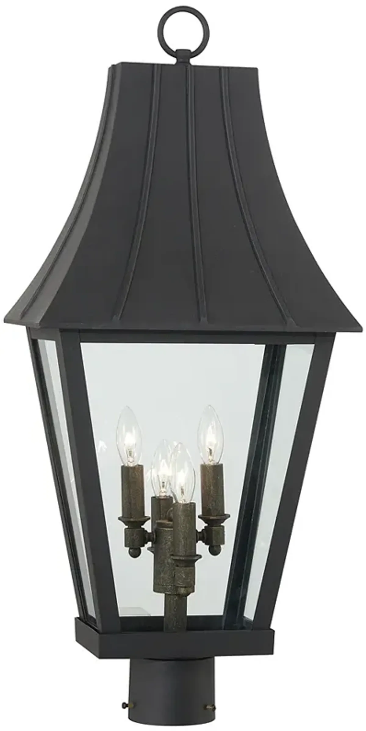 Chateau Grande 27 1/2" High Coal Outdoor Post Light