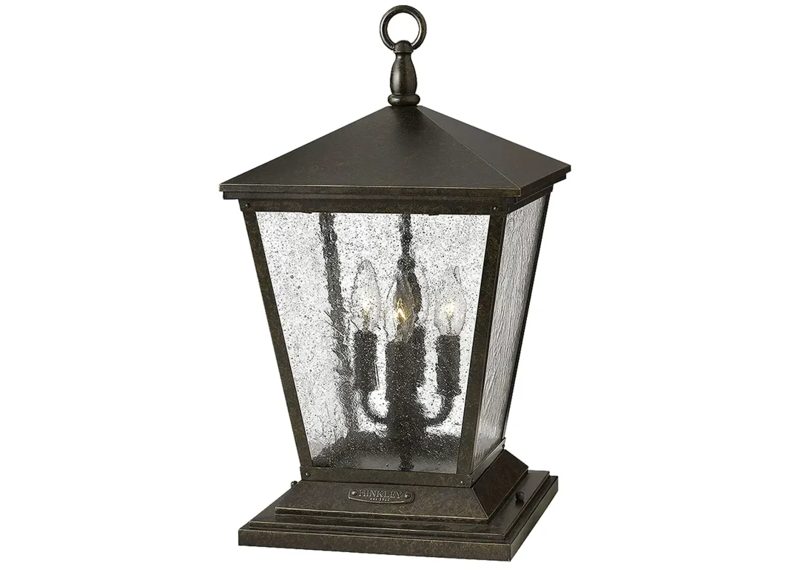 Trellis 20" High Regency Bronze Outdoor Post Light