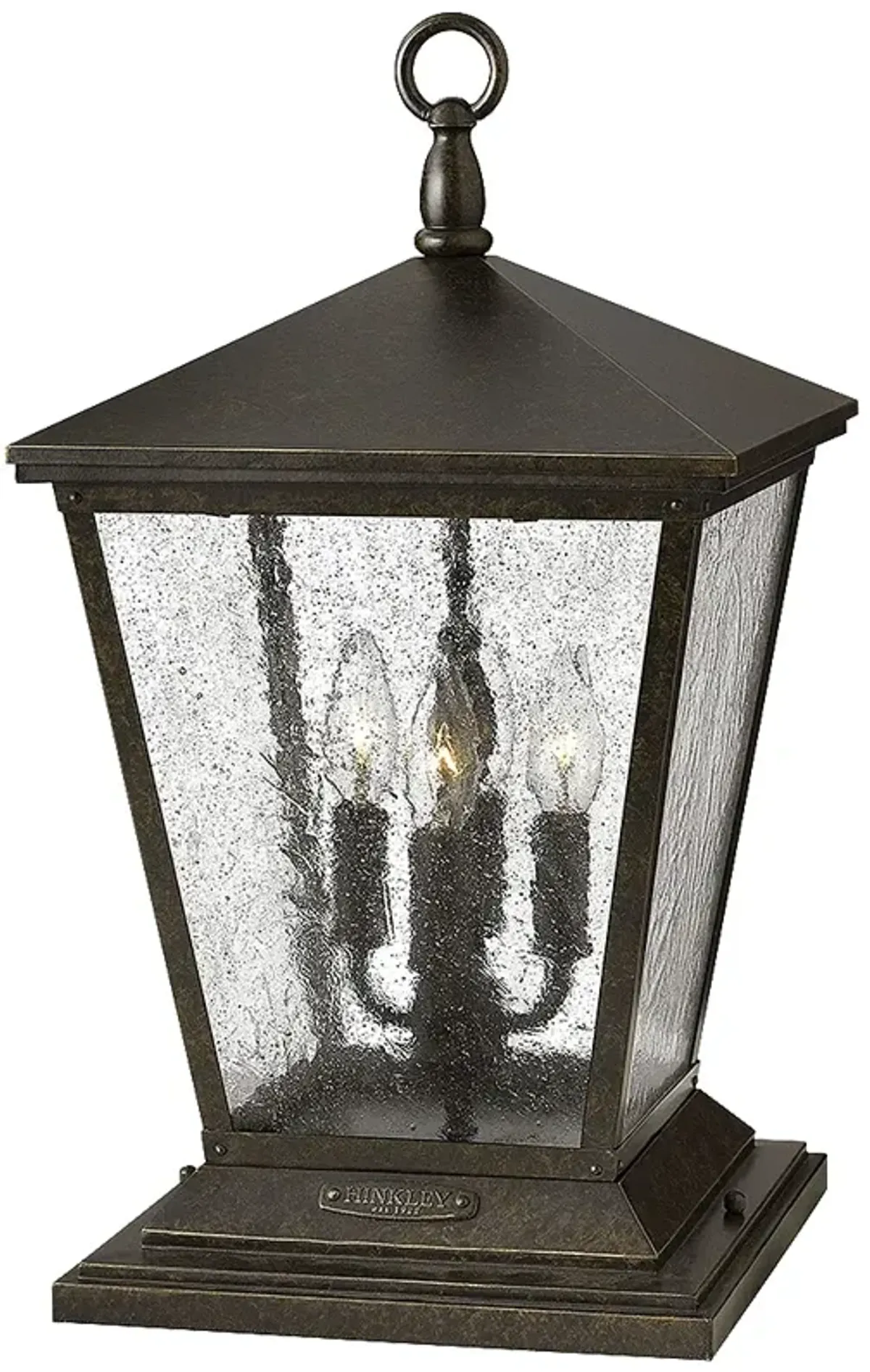 Trellis 20" High Regency Bronze Outdoor Post Light