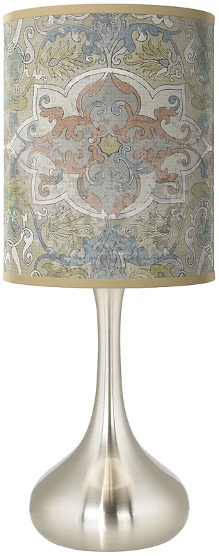 Giclee Glow Droplet 23 1/2" Lucrezia  Shade Table Lamp