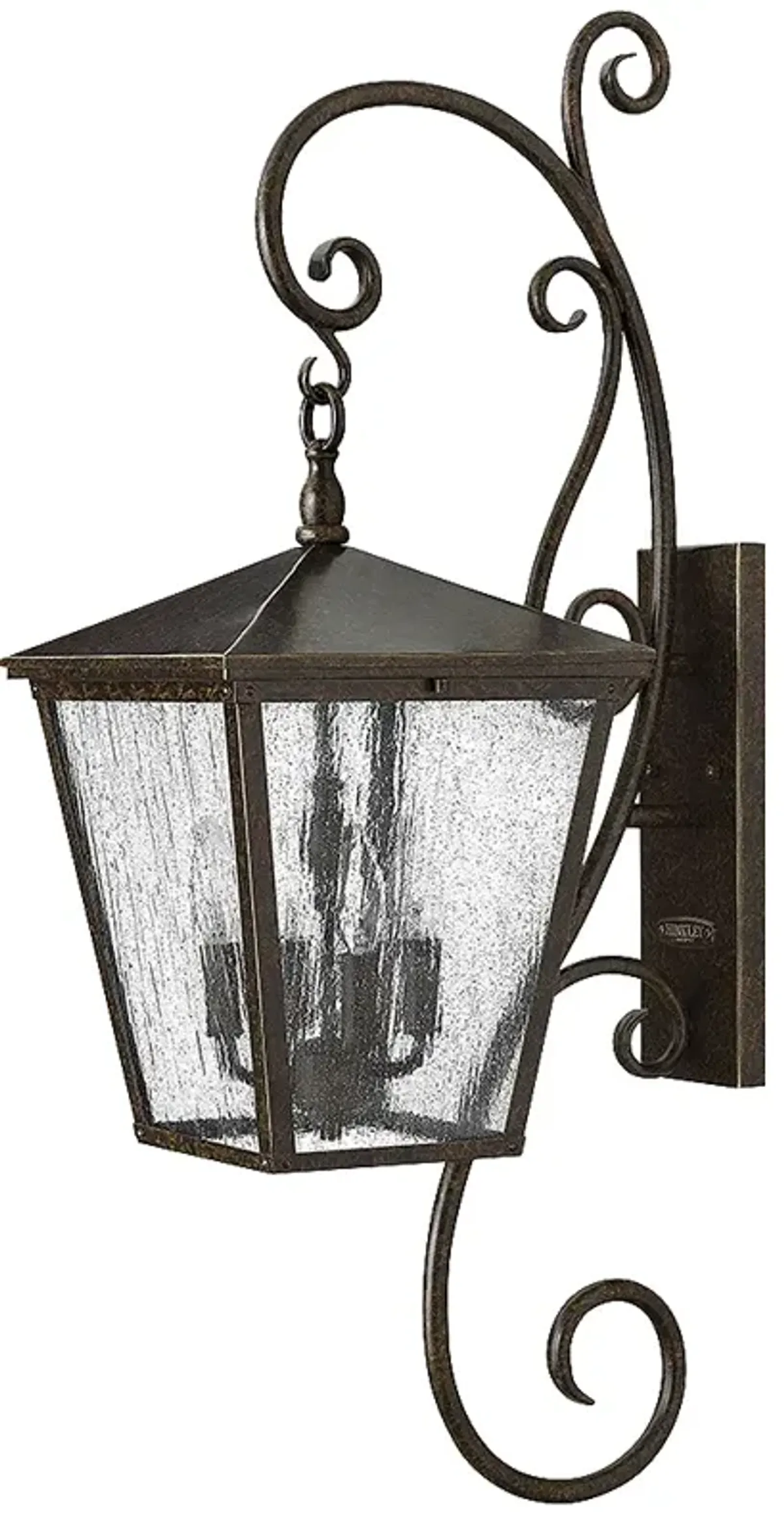 Trellis 35 3/4" High Regency Bronze Outdoor Wall Light