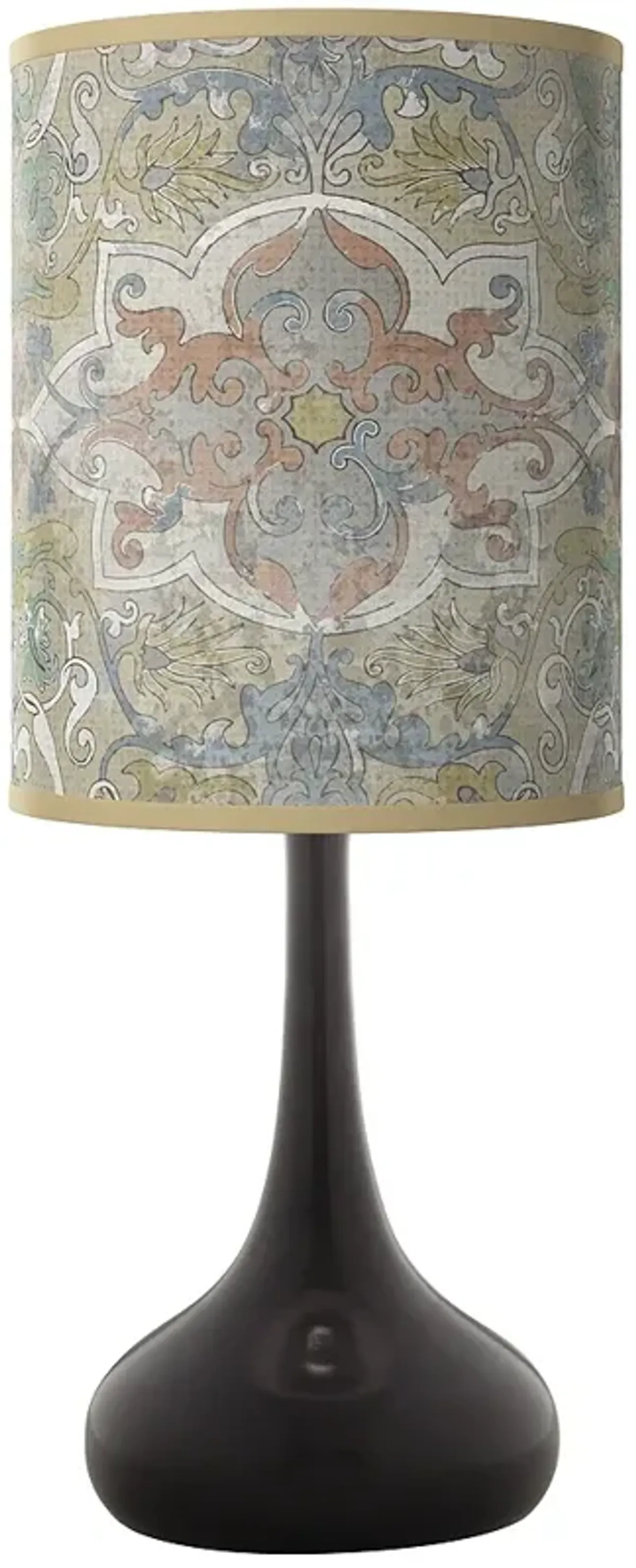 Lucrezia Giclee Black Droplet Table Lamp