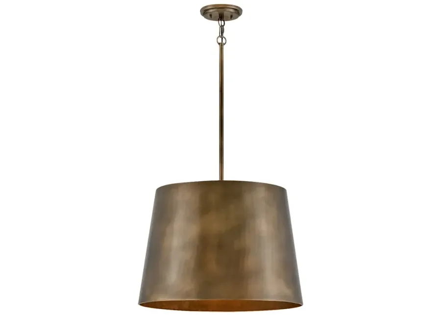 HINKLEY OUTDOOR ALDER Medium Hanging Pendant Burnished Bronze