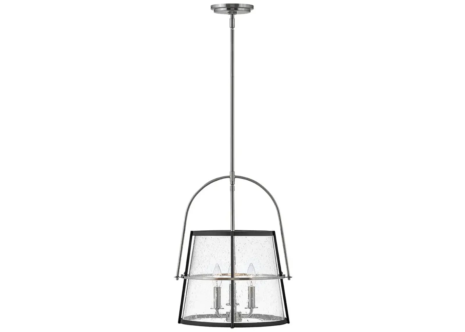 Tournon 15" Wide Nickel Pendant Light by Hinkley Lighting