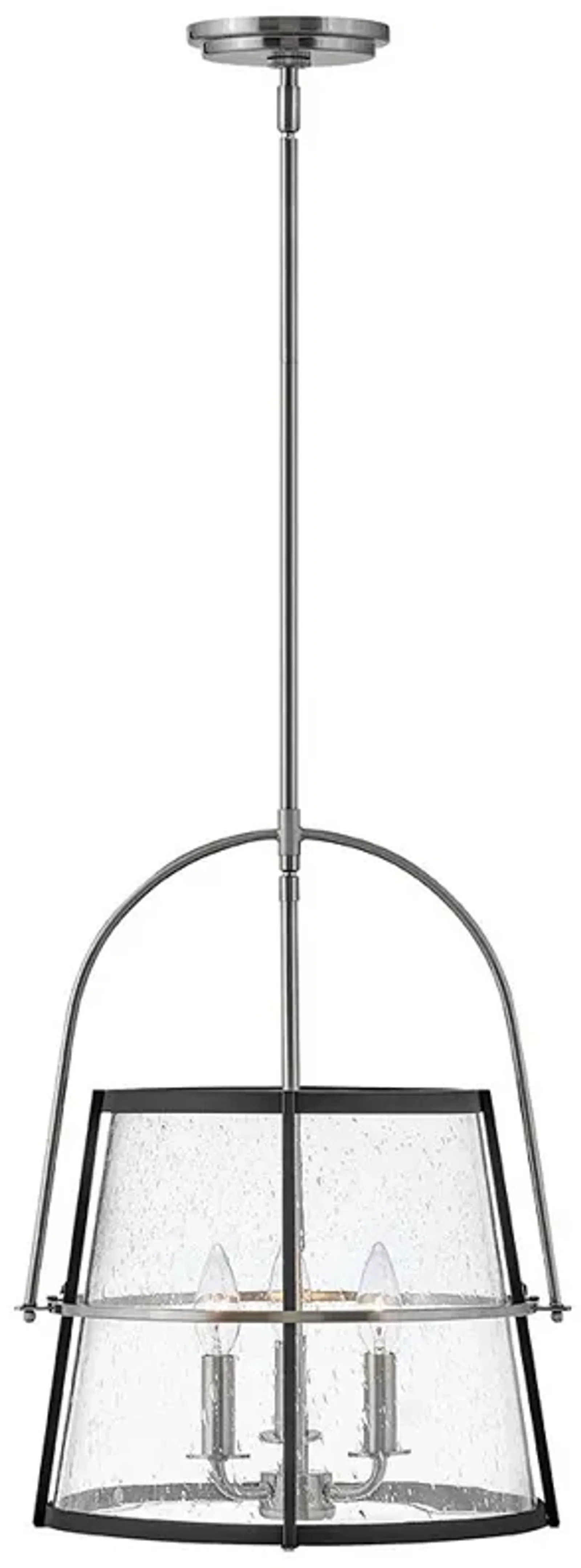 Tournon 15" Wide Nickel Pendant Light by Hinkley Lighting