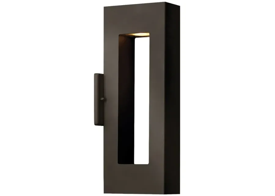 Hinkley Atlantis 16"H Bronze Socketed LED Outdoor Wall Light