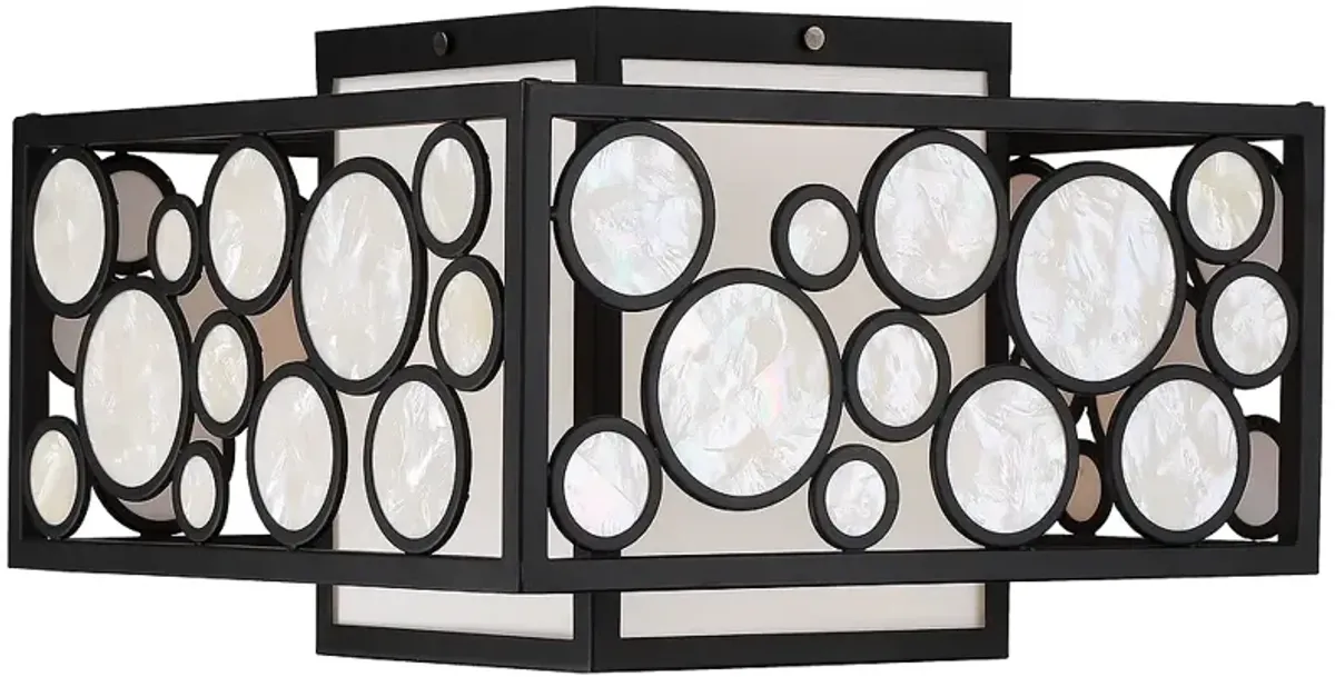 MOSAIC - 2 LIGHT FLUSH MOUNT