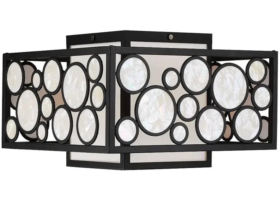 MOSAIC - 2 LIGHT FLUSH MOUNT