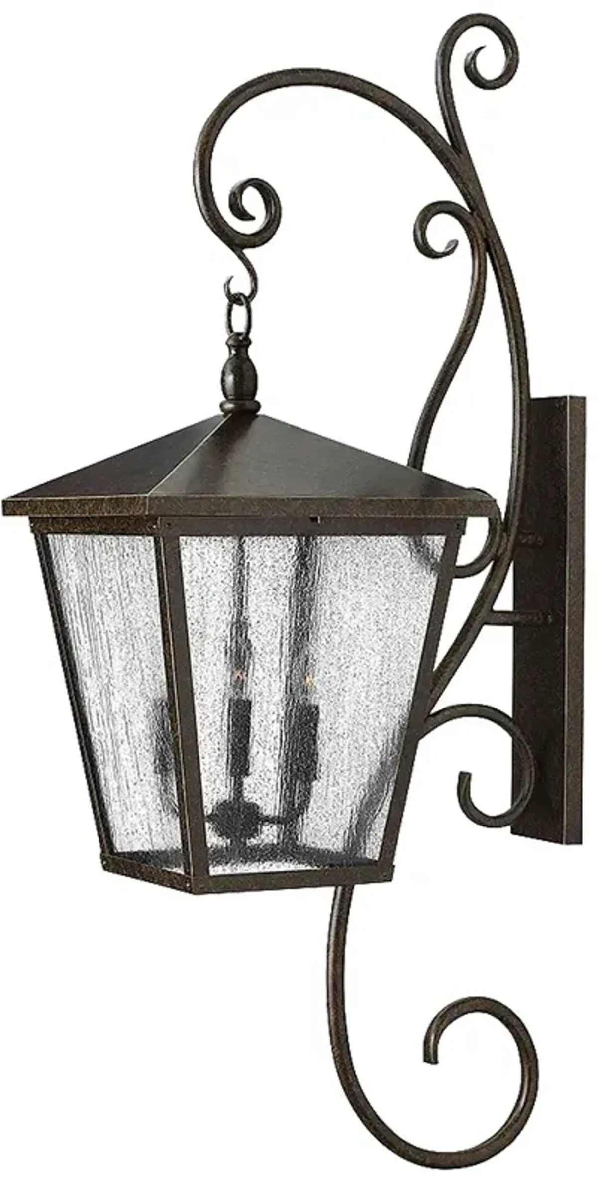 Hinkley Outdoor Trellis Double XL Wall Mount Lantern 16.0" Regency BRZ