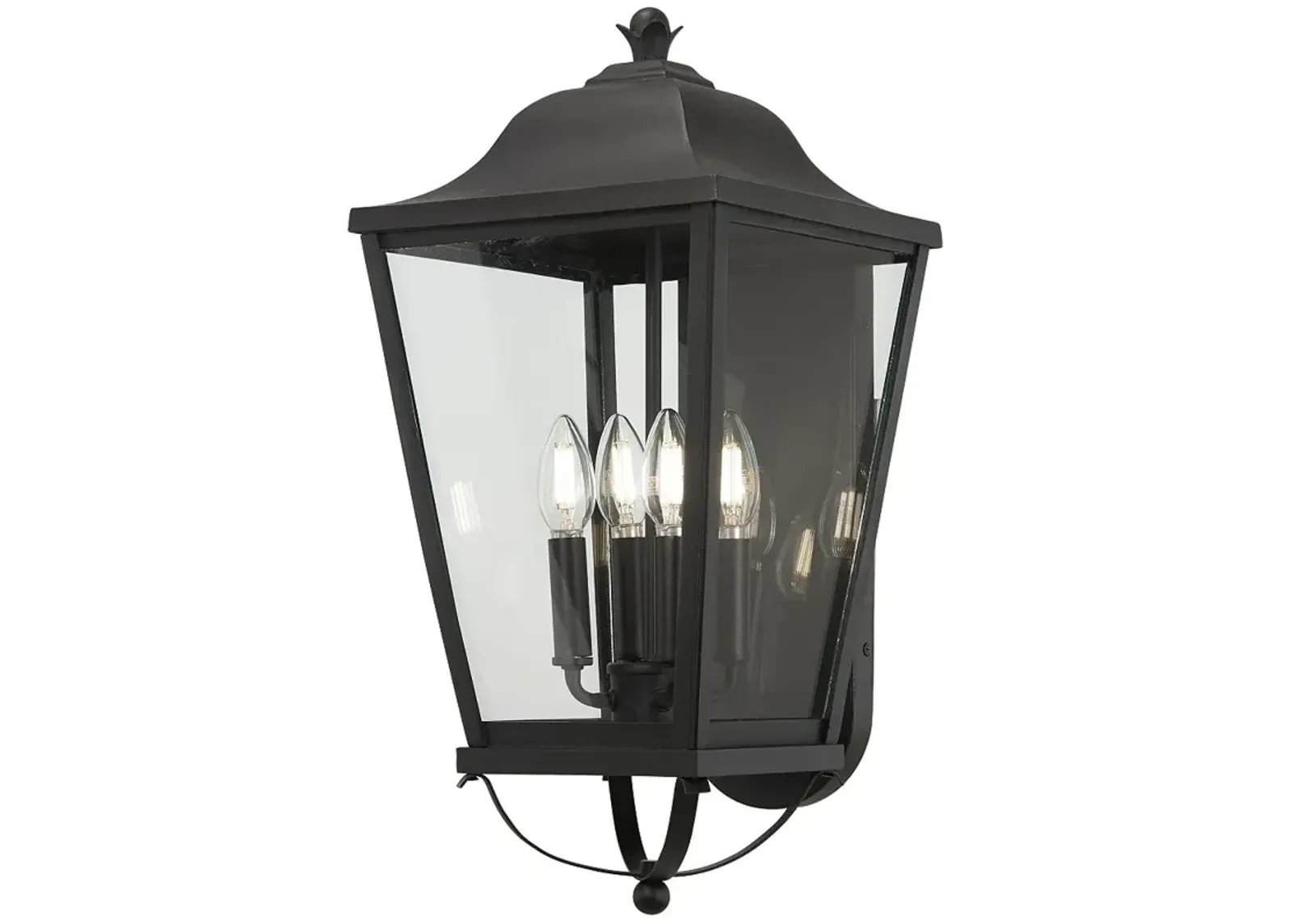 Savannah 21" High Sand Coal Outdoor Wall Light