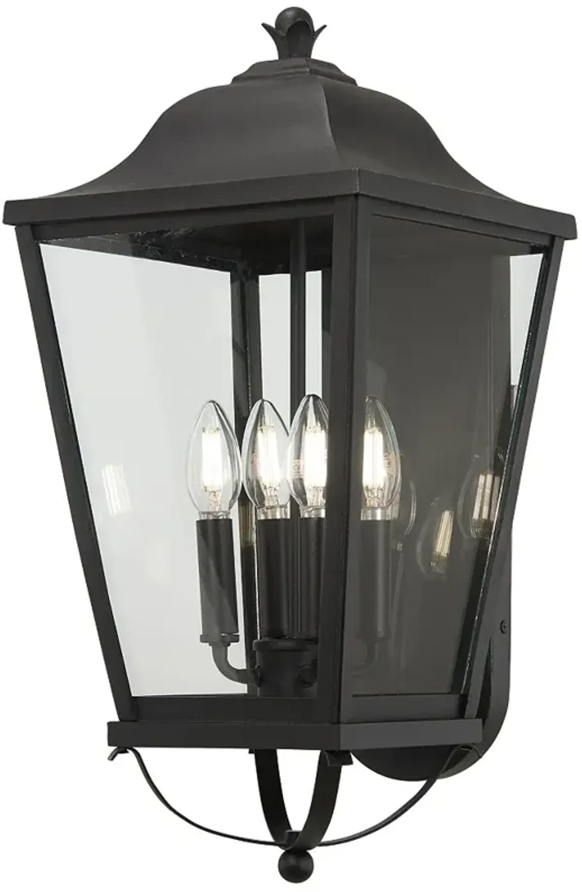 Savannah 21" High Sand Coal Outdoor Wall Light