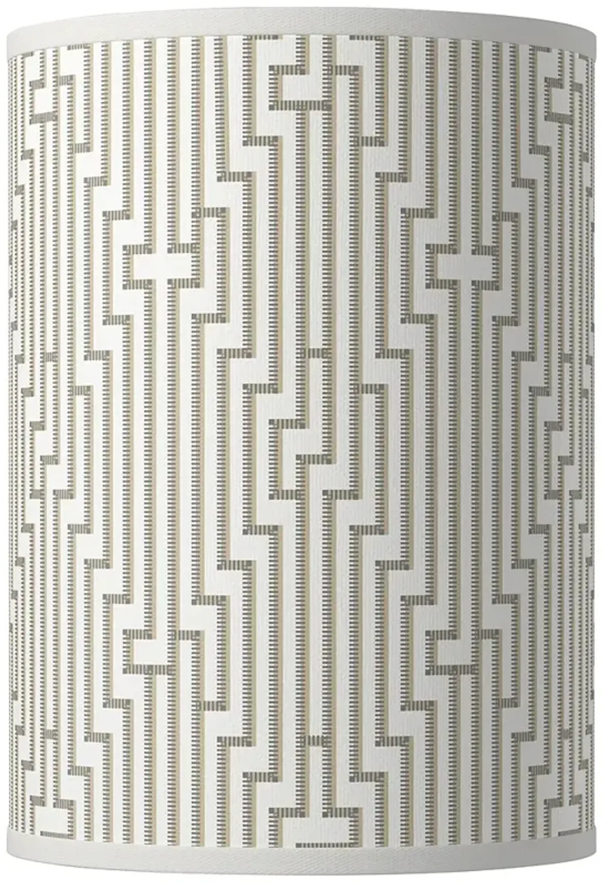 Diamond Maze Giclee Round Cylinder Lamp Shade 8x8x11 (Spider)