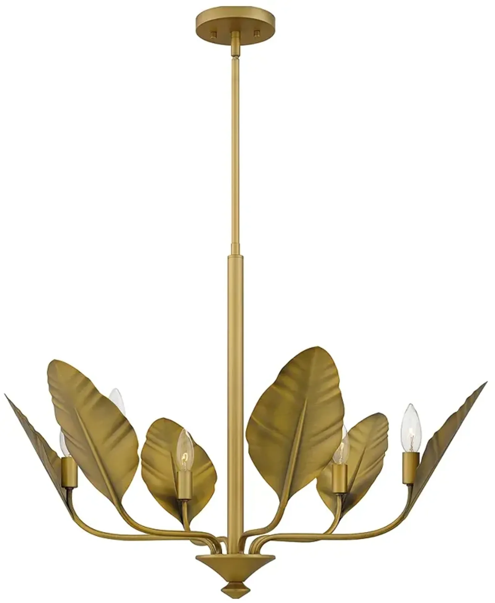 Bayley 6-Light Aged Brass Chandelier