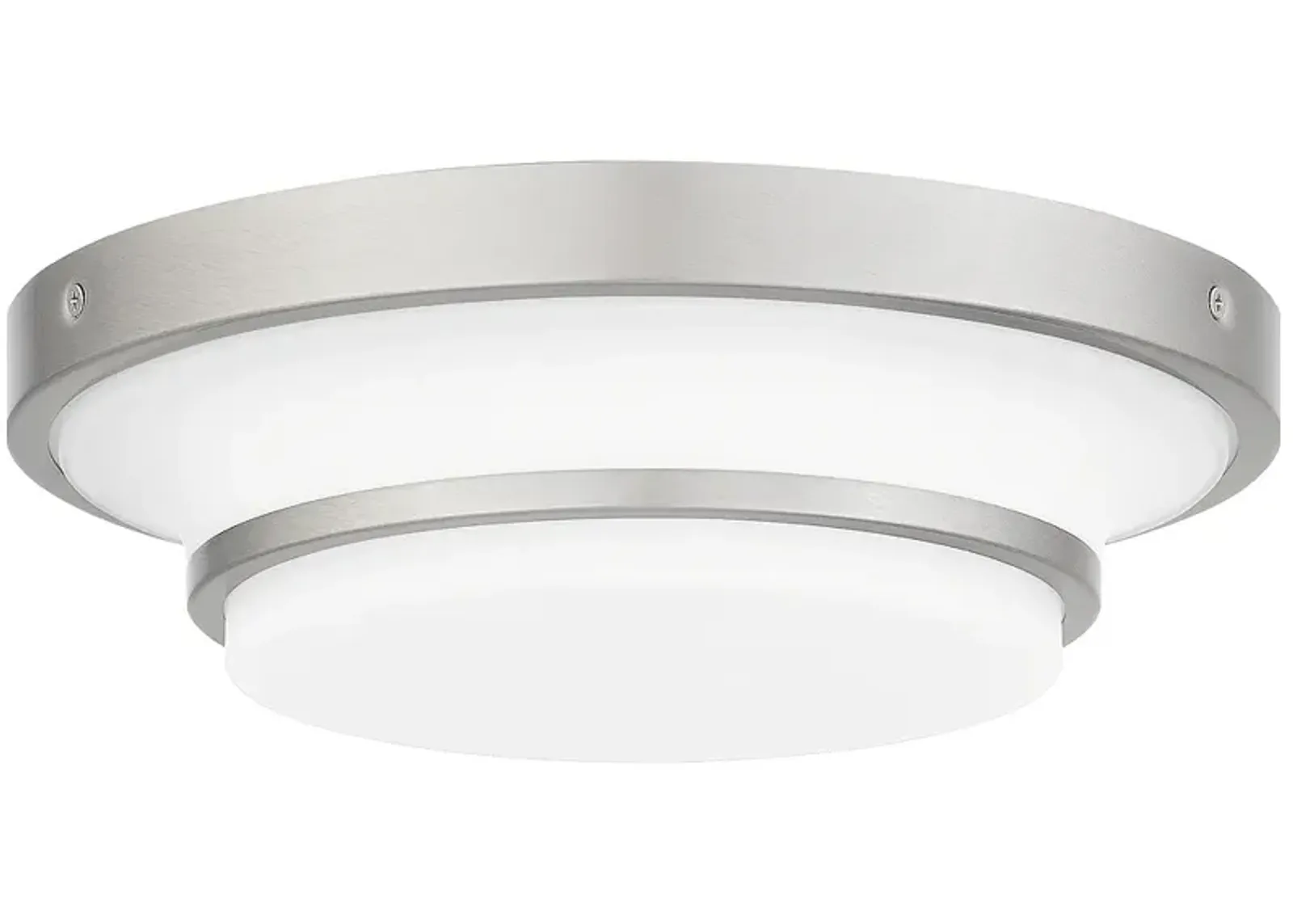 Cromwell Integrated LED Brushed Nickel Flush Mount