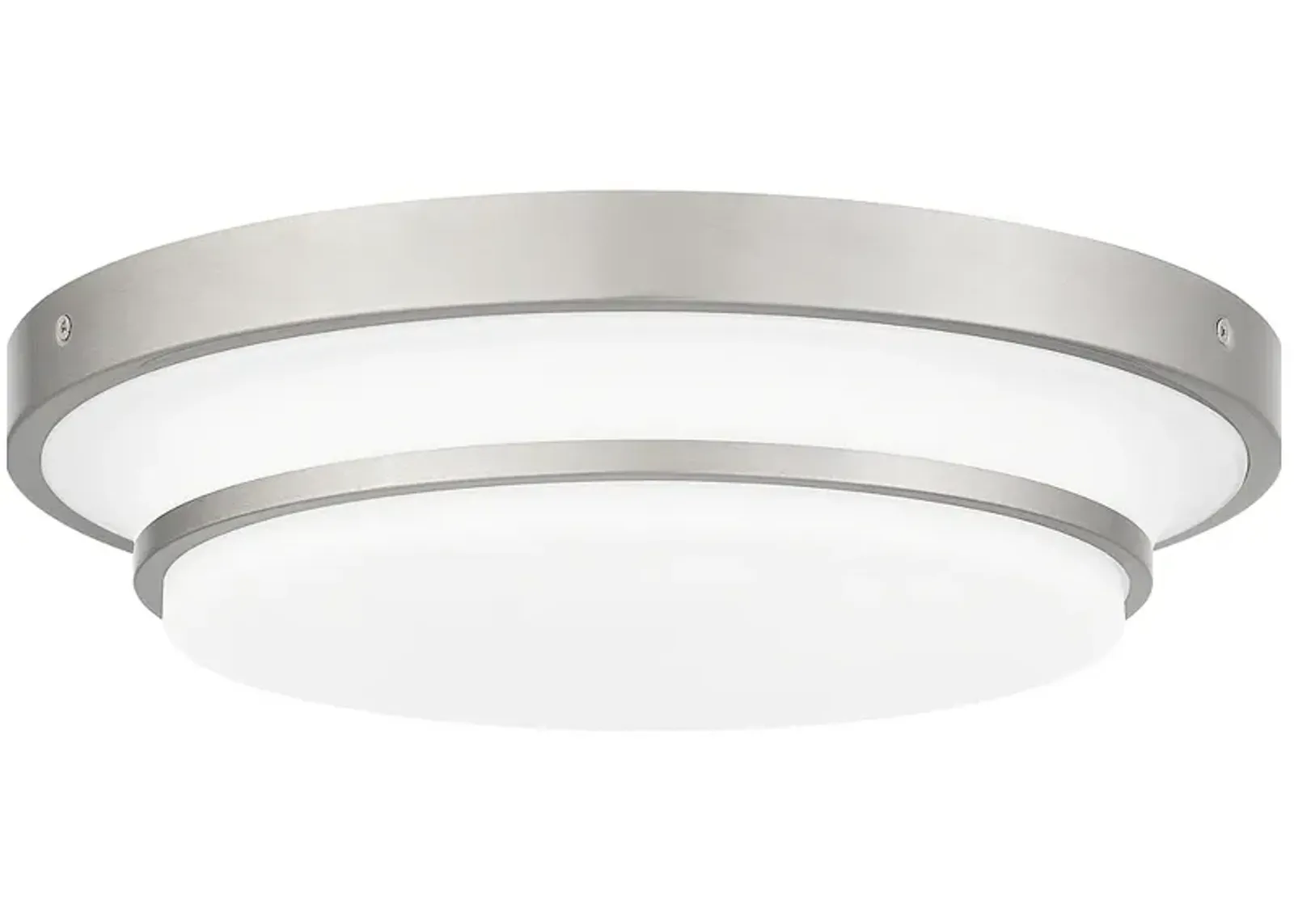 Cromwell Integrated LED Brushed Nickel Flush Mount