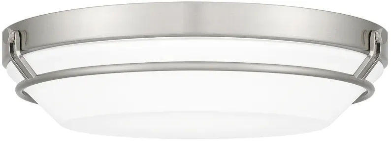 Dunbar Integrated LED Brushed Nickel Flush Mount